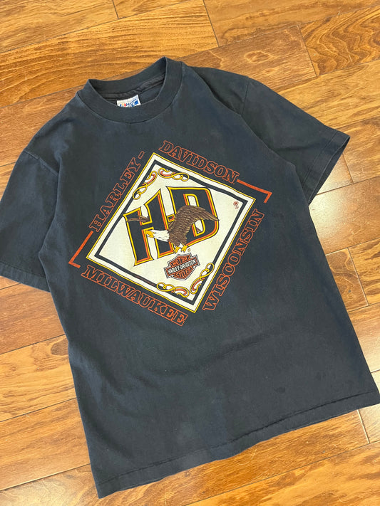 1983 Harley Davidson Milwaukee Wisconsin Tee (M)