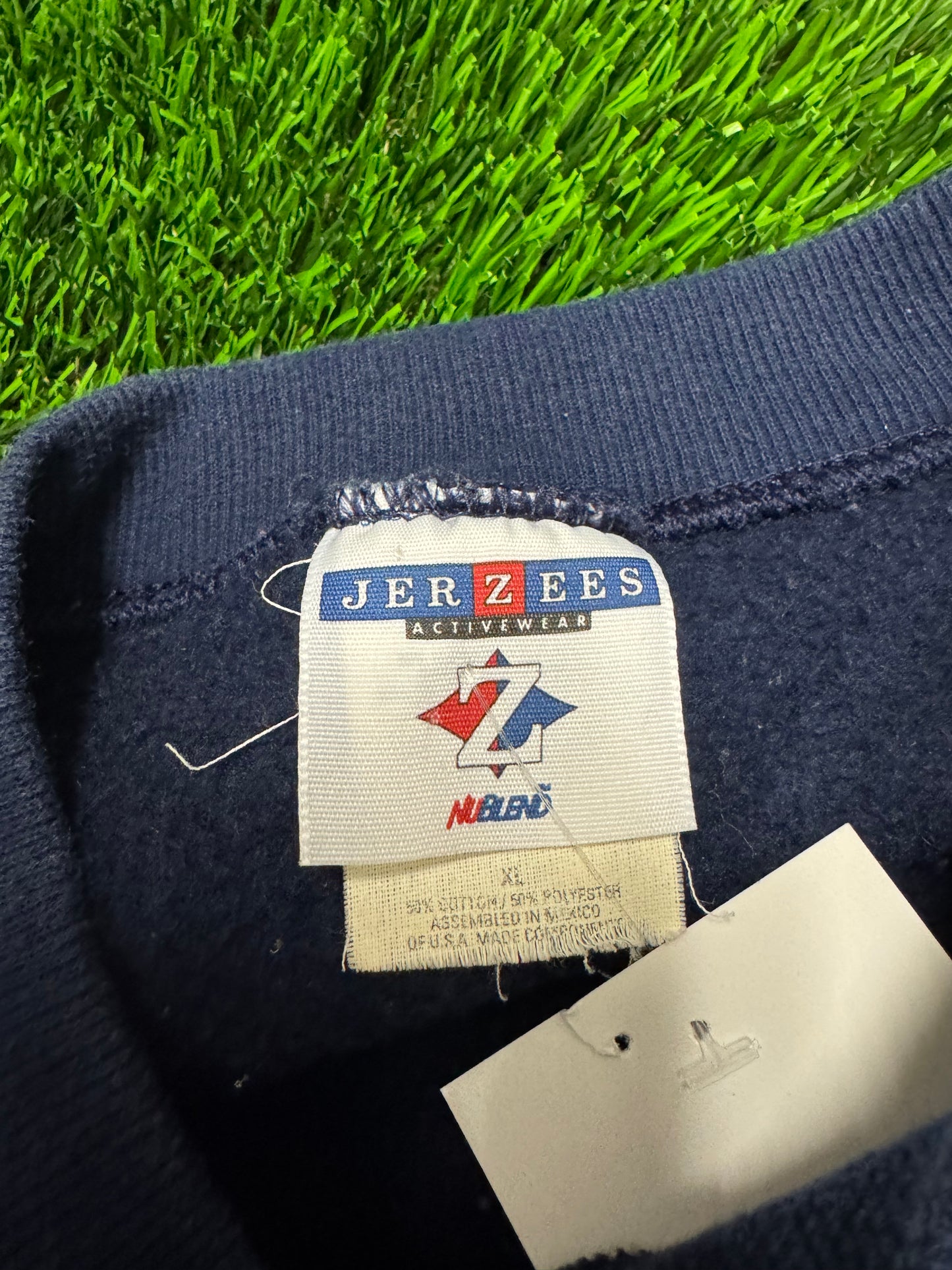 00s University of North Carolina UNC Tar Heels Embroidered Vintage Crewneck (XL)