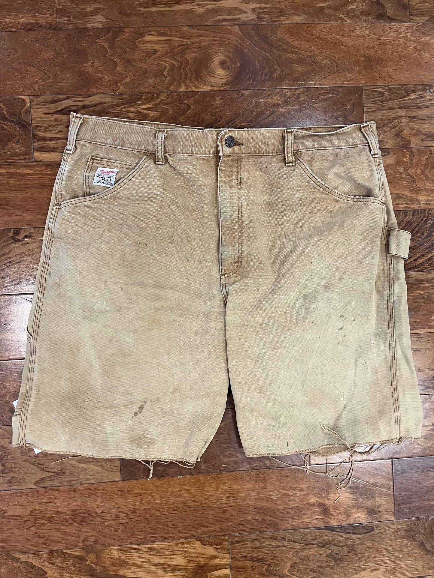 90s Pointer Brand Tan Carpenter Shorts (38)