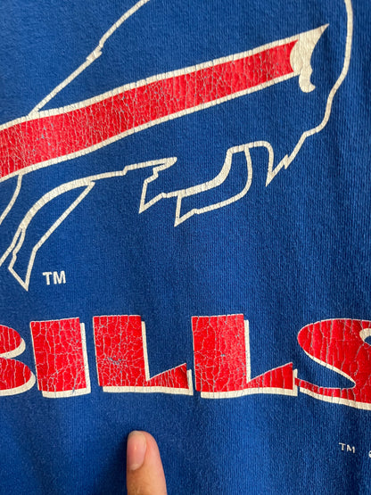 1993 Buffalo Bills Nutmeg NFL Blue Tee (L)