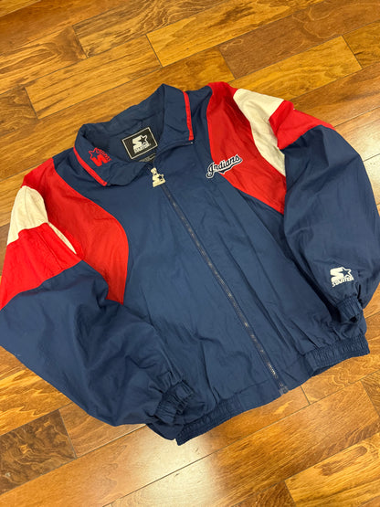 90s Cleveland Indians Starter Windbreaker (L)