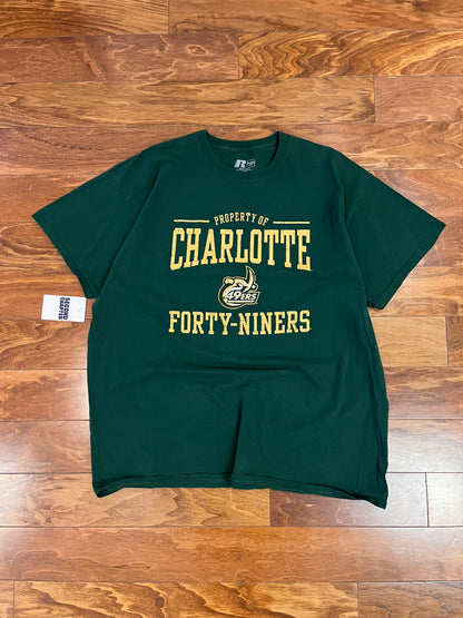 00s UNCC Charlotte Russell Tee (XXL)