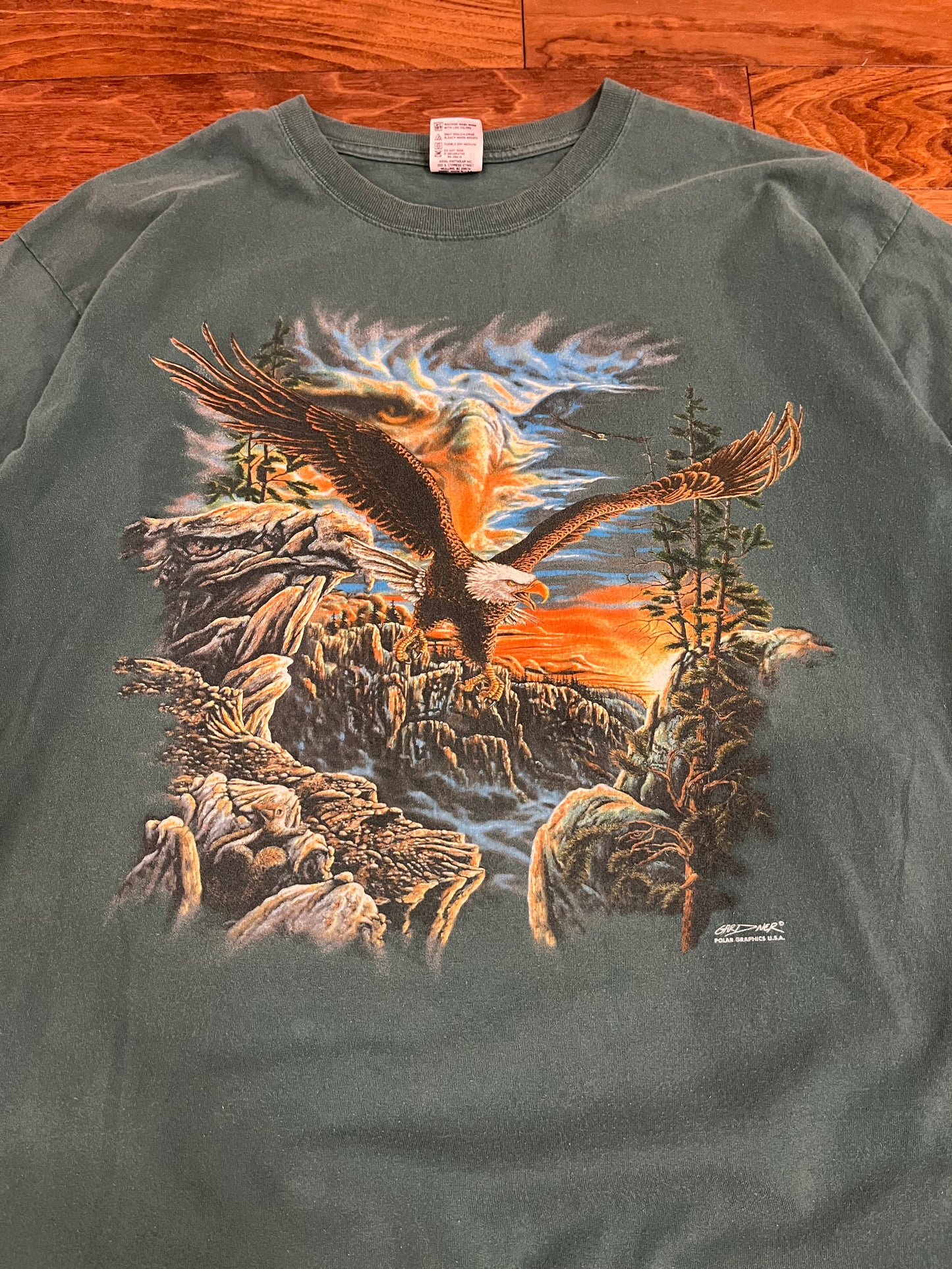90s Eagle Polar Graphics Nature Tee (XXL)