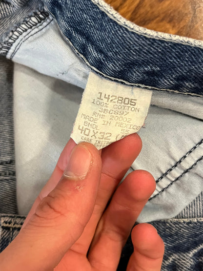 00s Boss Big Spell Out Baggy Jeans (38 x32)