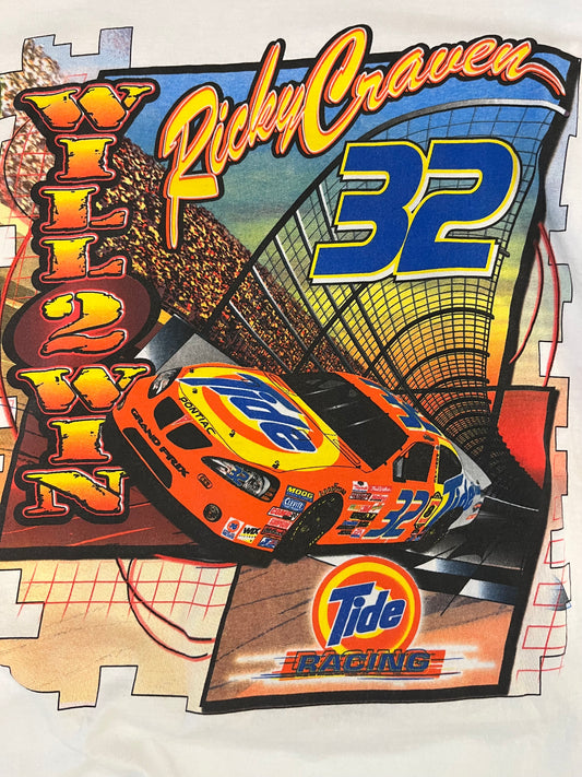 2003 Ricky Craven Tide Racing Nascar Tee (XXL)