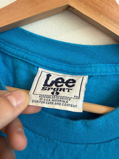 1998 Carolina Panthers Lee Sport Blue Tee (L)