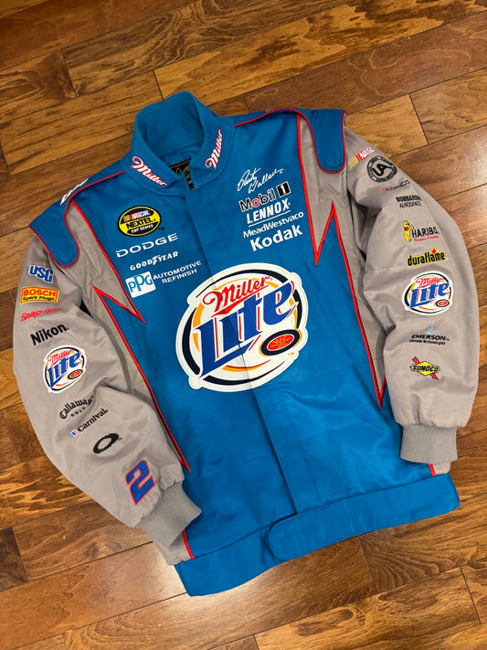 2005 Nascar Miller Lite Rusty Wallace Racing Jacket (L)