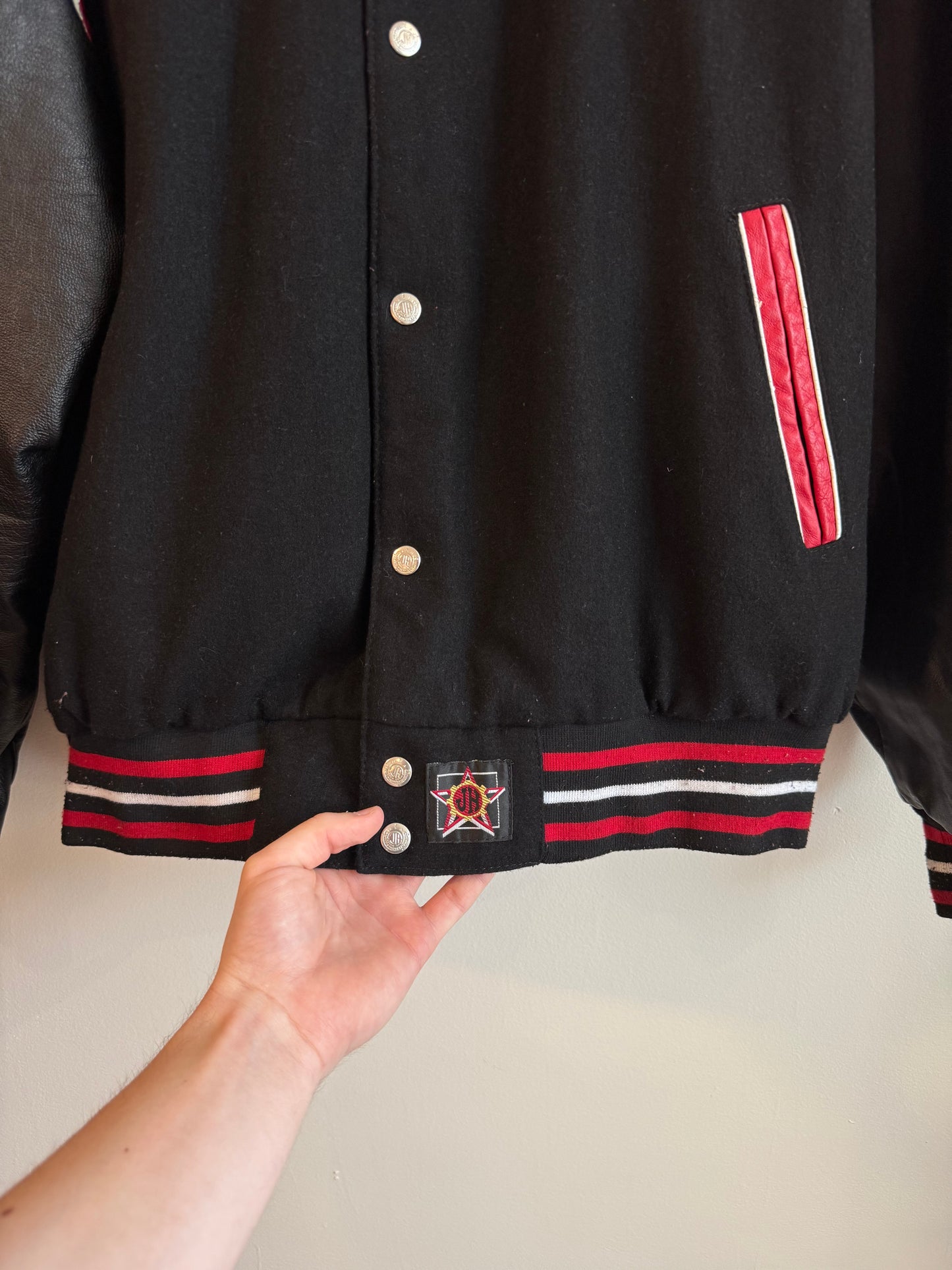 90s Nascar Tony Stewart Old Spice Varsity Reversible Jacket (XXL)