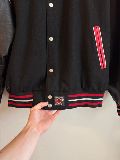 90s Nascar Tony Stewart Old Spice Varsity Reversible Jacket (XXL)