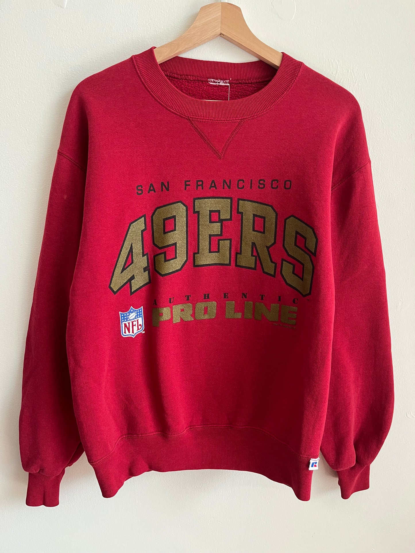 1996 San Francisco 49ers Russell Crewneck (M)