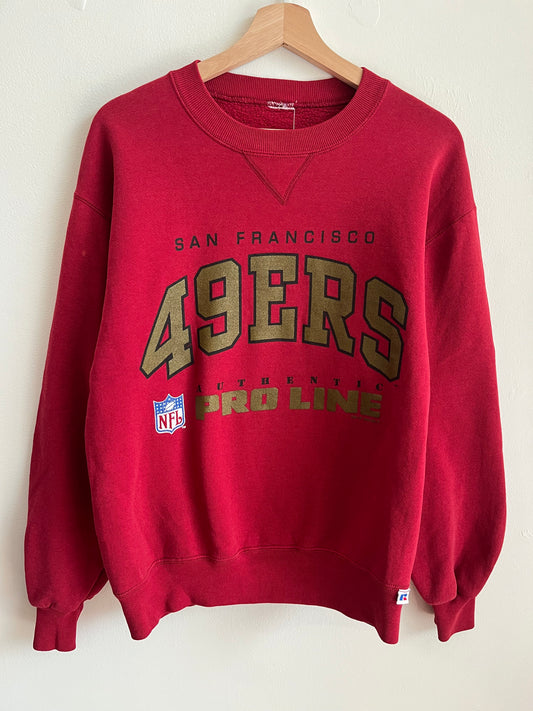 1996 San Francisco 49ers Russell Crewneck (M)