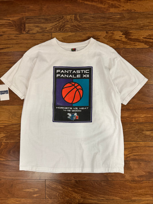 2000 Charlotte Hornets v Miami Heat Tee (XL)