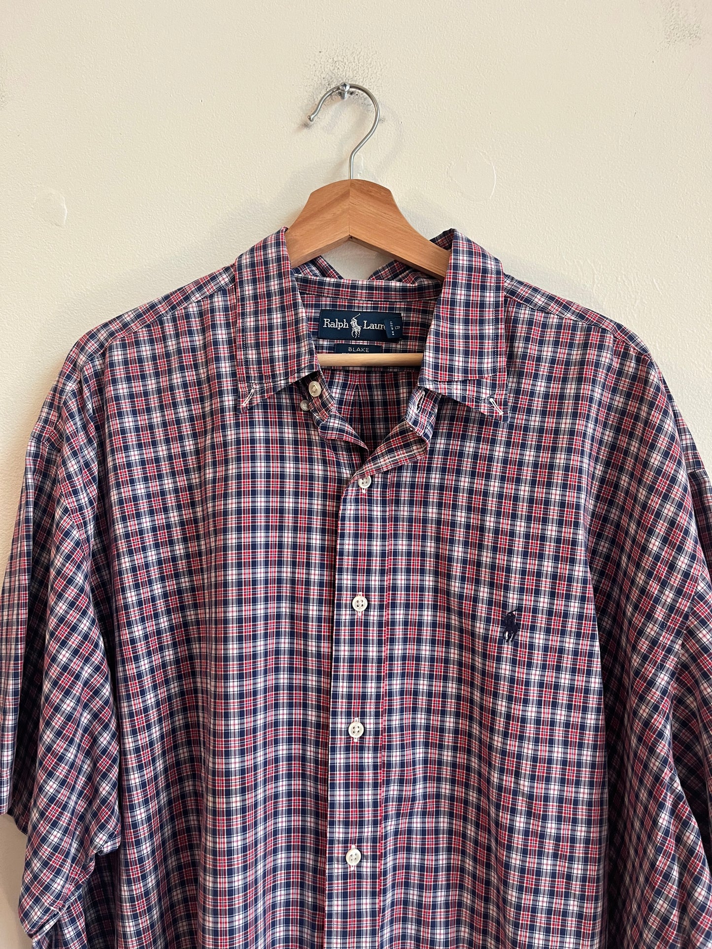 00s Polo Ralph Lauren Cropped Essential Polo Shirt (XXL)