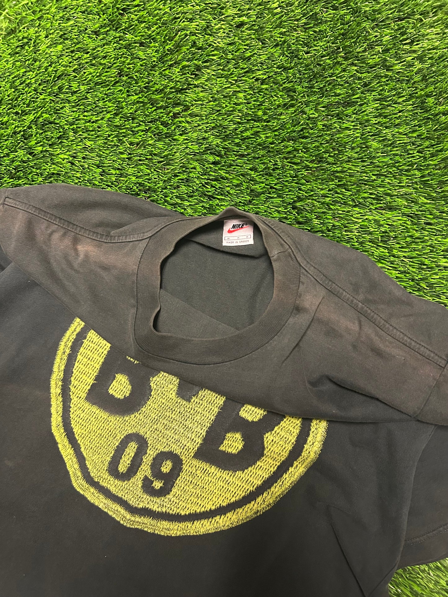 90s Vintage Nike Borussia Dortmund BVB Soccer Oversized Tee (M)