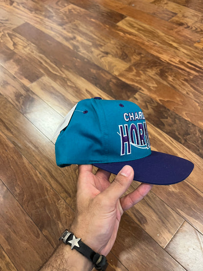 90s Charlotte Hornets Spell Out Hat