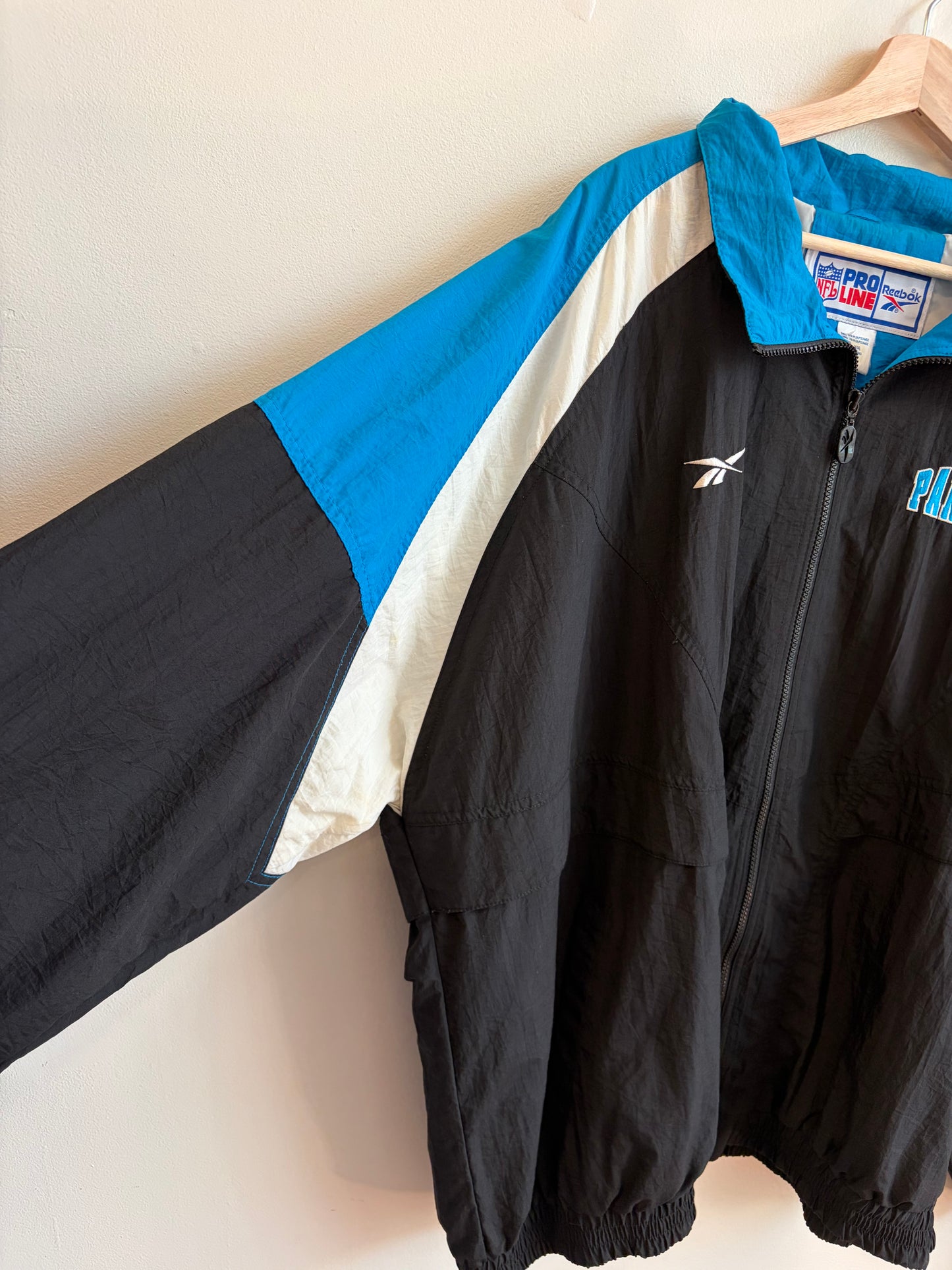 90s Carolina Panthers Reebok Pro Line Windbreaker (XXL)