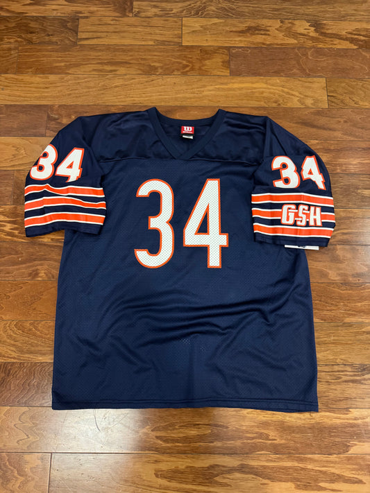 90s Chicago Bears Walter Payton Wilson Jersey (XXL)