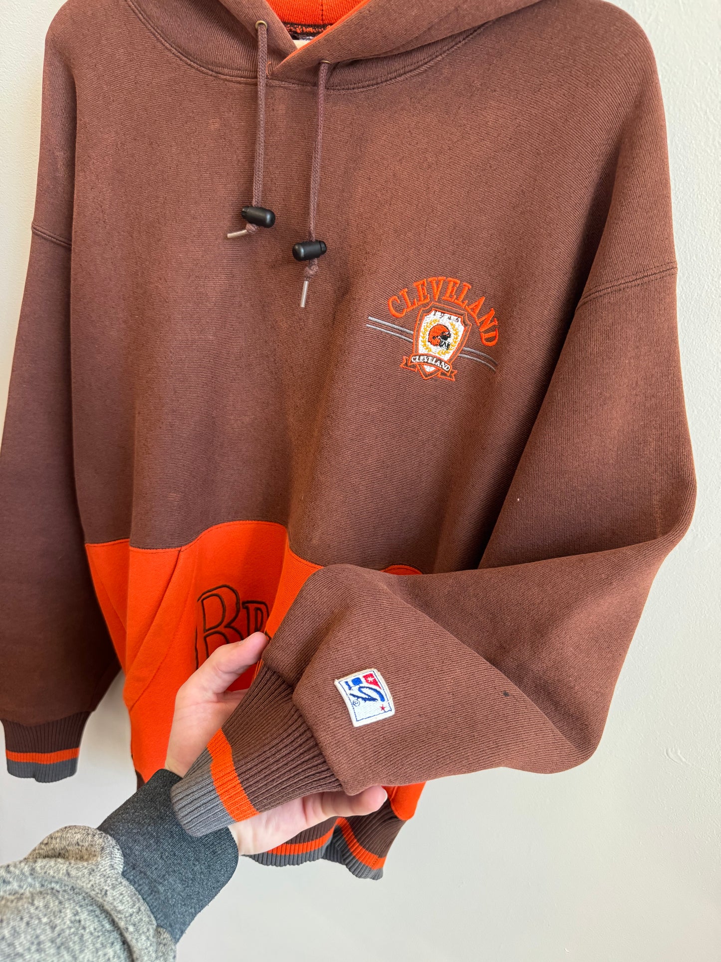 90s Cleveland Browns The Game NFL Hoodie (L)