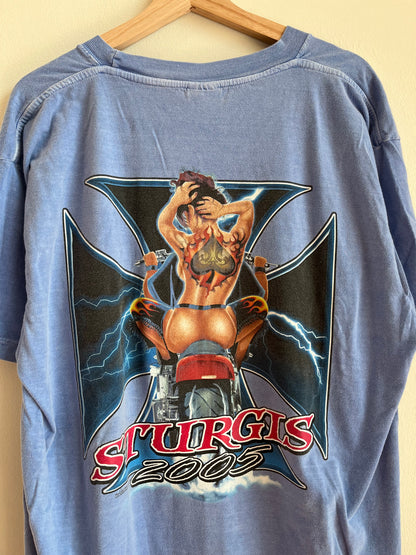 2005 Sturgis West Coast Blue Tee (XL)
