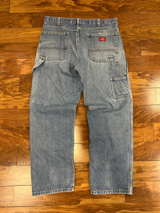 00s Dickies Red Tab Mid Wash Jeans (36 x 32)
