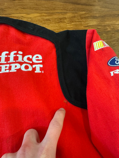00s Office Depot Carl Edwards Nascar Racing Jacket (XXL)