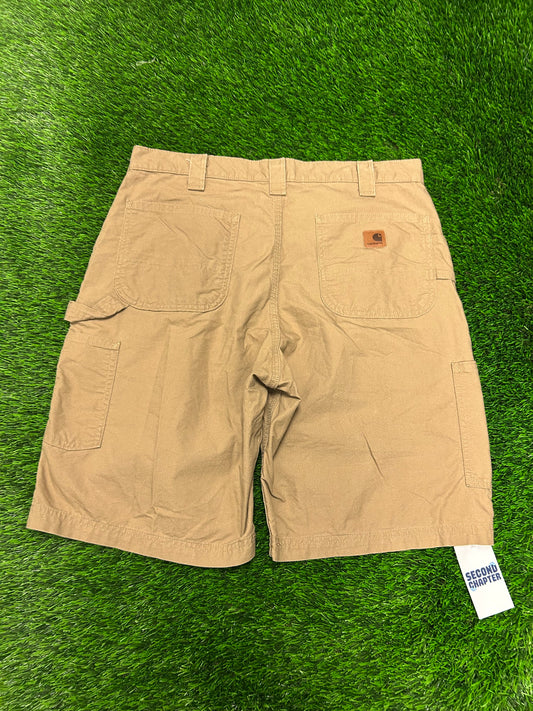 2011 Carhartt Tan Workwear Carpenter Vintage Workwear Shorts (36)