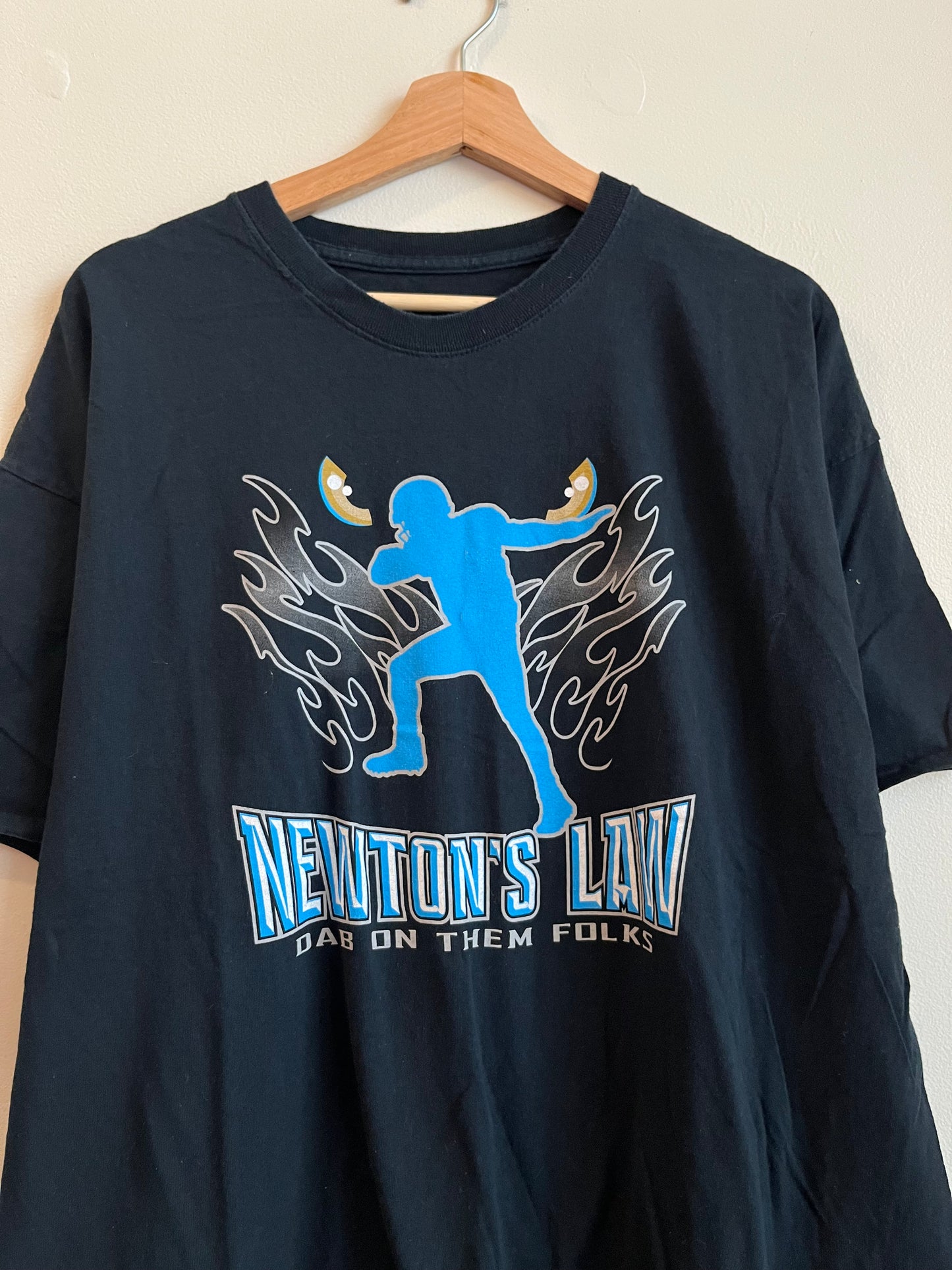 2010s Carolina Panthers Newton's Law Tee (XL)
