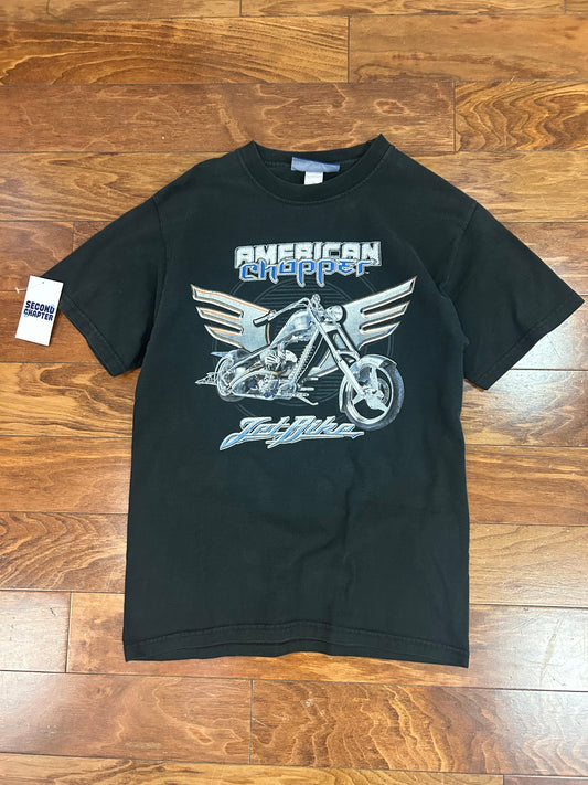 2004 American Chopper Jet Bike Vintage Faded Tee (S)