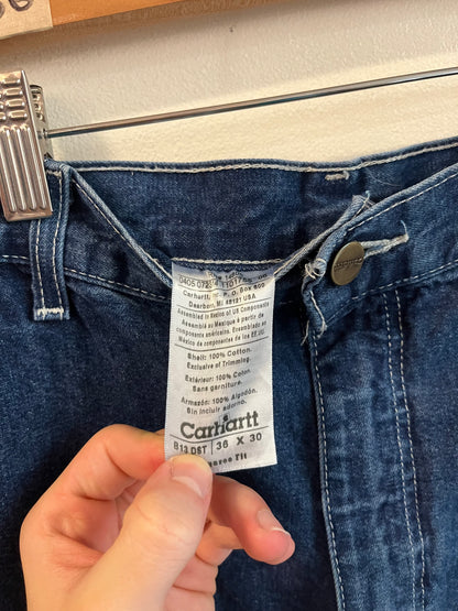 2005 Carhartt Darkstone Carpenter Shorts (36)