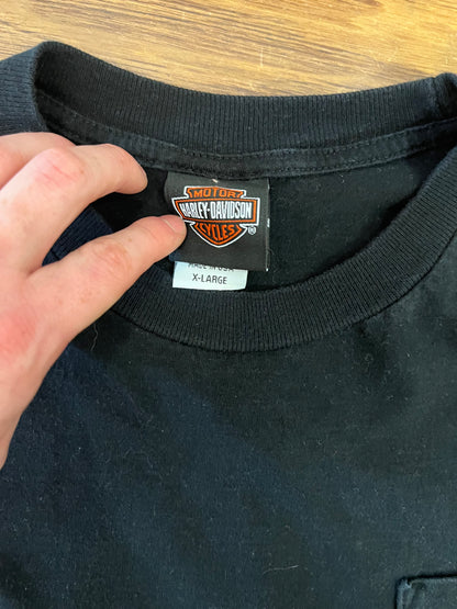 2007 Harley Davidson Burlington, NC Pocket Tee (XL)