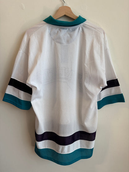90s Charlotte Hornets Warm Up Jersey (M)