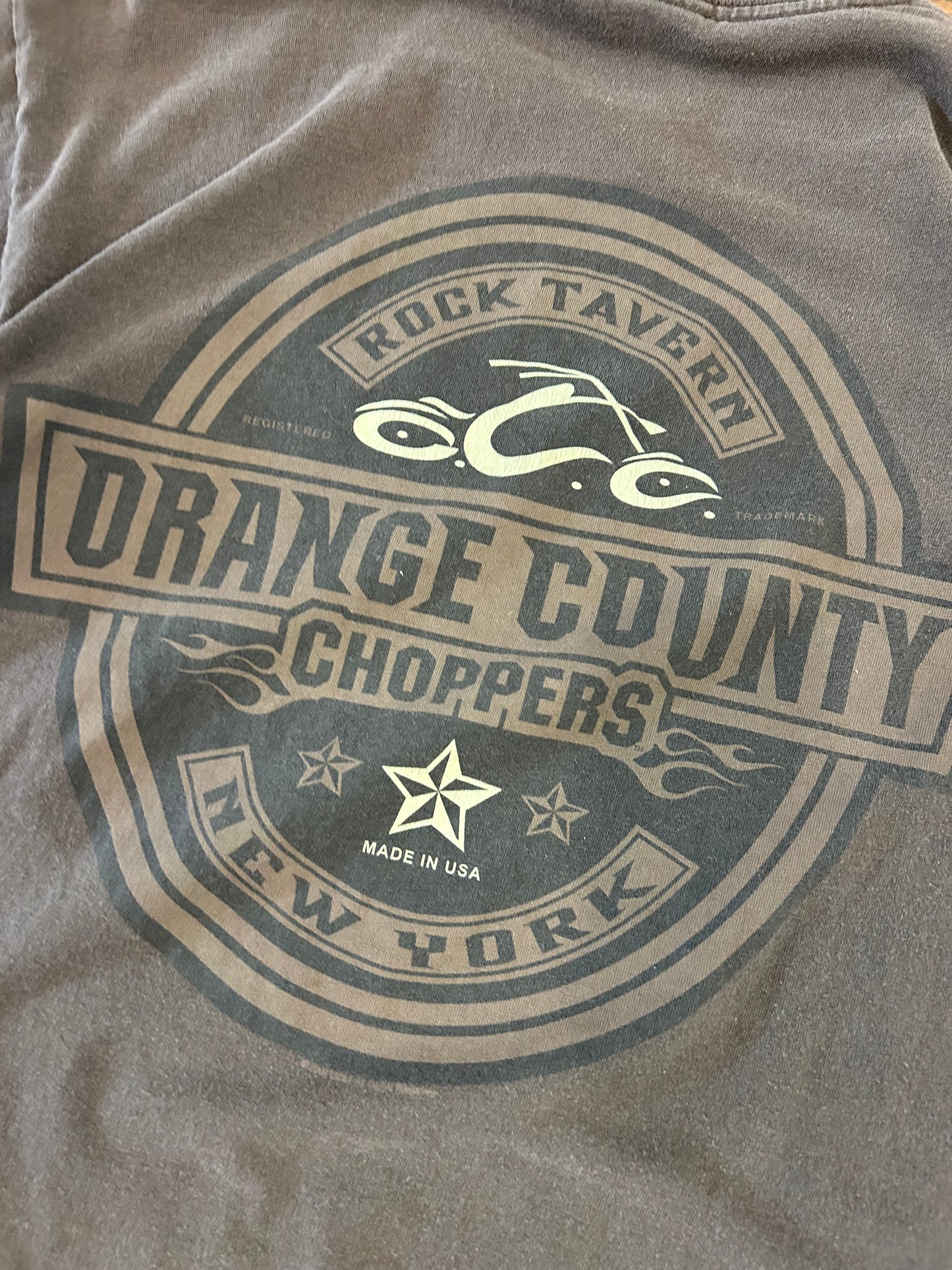 00s Orange County Choppers Mocha Tee (L)