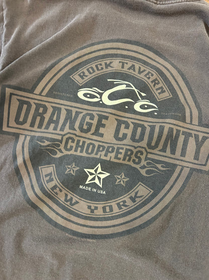 00s Orange County Choppers Mocha Tee (L)