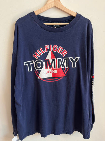 00s Tommy Hilfiger Long Sleeve Shirt (XL)