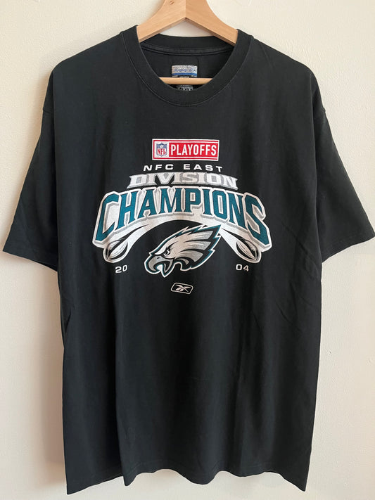 2004 Philadelphia Eagles East Division Reebok Tee (L)