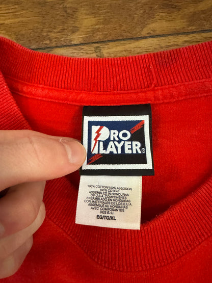 90s North Carolina State University (NC State) Pro Player Vintage Cropped Tee (XL)