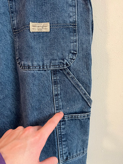 00s Wrangler Originals Dark Carpenter Shorts (36)