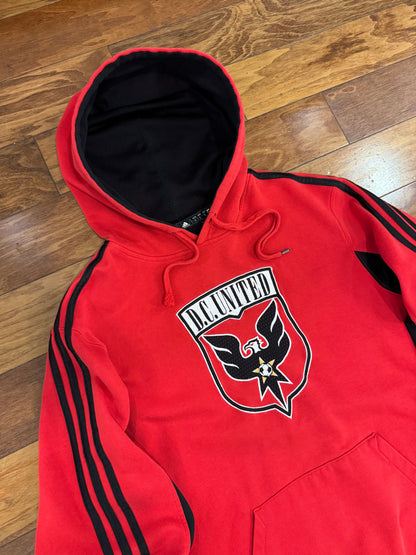 2013 DC United Adidas Soccer Hoodie (L)