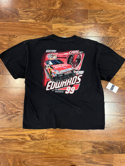 00s Carl Edwards Office Depot Nascar Graphic Tee (XXL)