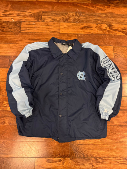 00s UNC Tar Heels Starter Button Down Windbreaker (L)
