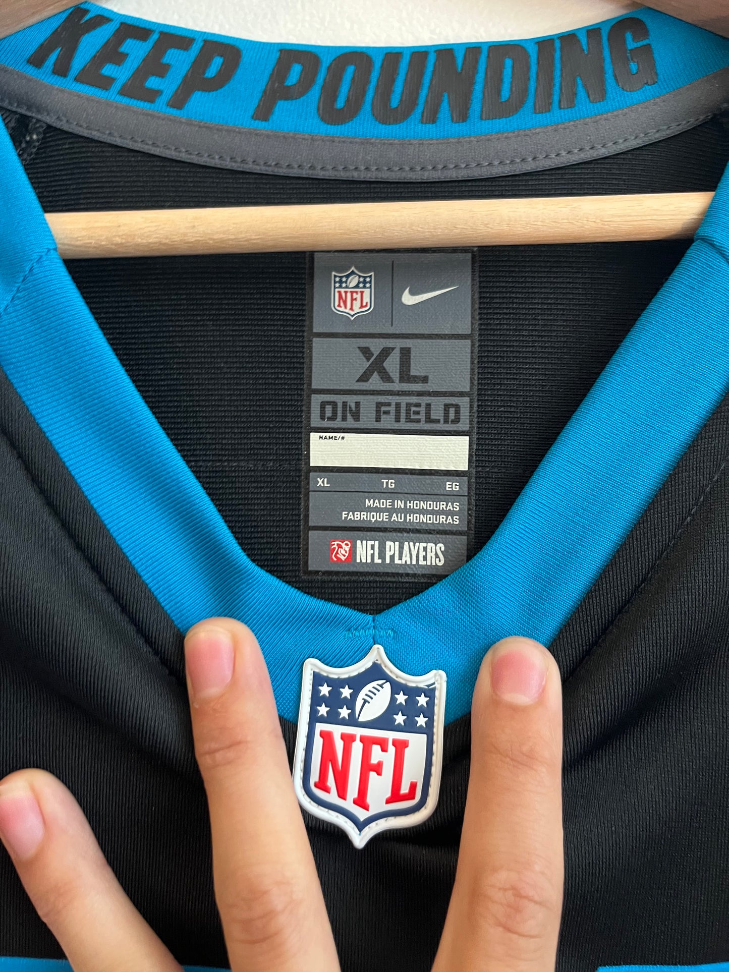 2010s Carolina Panthers Shaq Thompson Nike Jersey (XL)