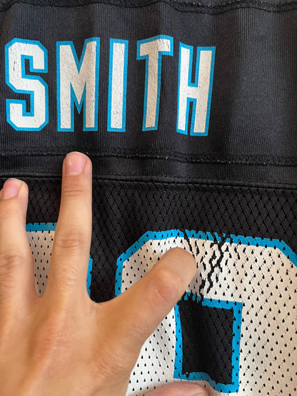 2010s Carolina Panthers Steve Smith Home Reebok Jersey (Youth XL)