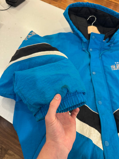 90s Carolina Panthers NFL Pro Line Puffer Jacket  (XXXL)