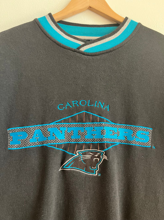 90s Carolina Panthers Vintage Starter Embroidered Crewneck (XL)