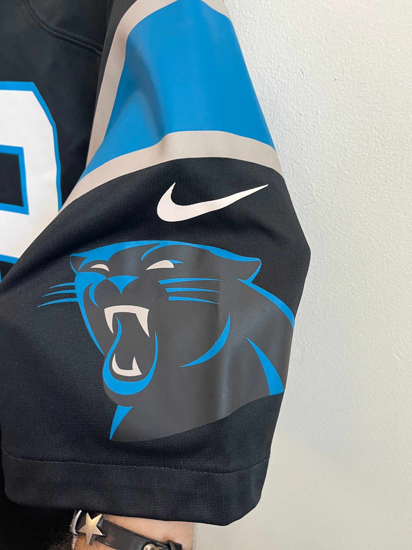 2022 Carolina Panthers Christian McCaffery Nike Home Jersey (M)