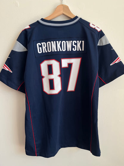2012 New England Patriots Rob Gronkowski Nike NFL Jersey (Youth XL)