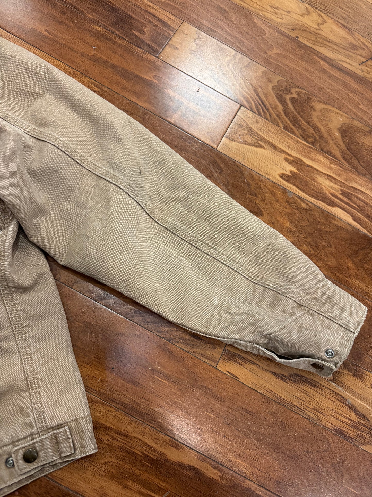 00s Carhartt Detroit Sand Faded Jacket (L)