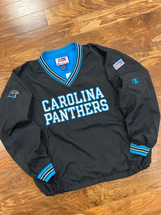90s Carolina Panthers Vintage Champion Pro Line Windbreaker (XL)