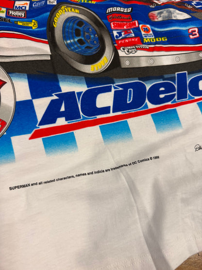 1999 Dale Earnhardt Nascar Superman Deadstock AOP Tee (L)