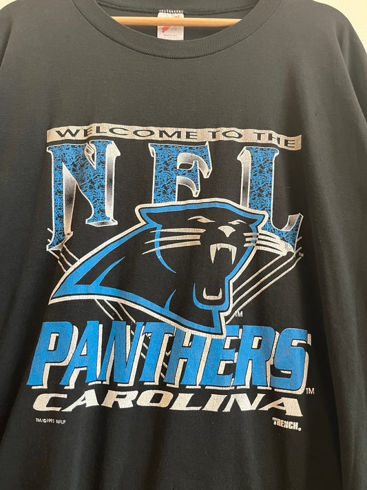 1993 Carolina Panthers "Welcome to the NFL" Tee (XXL)